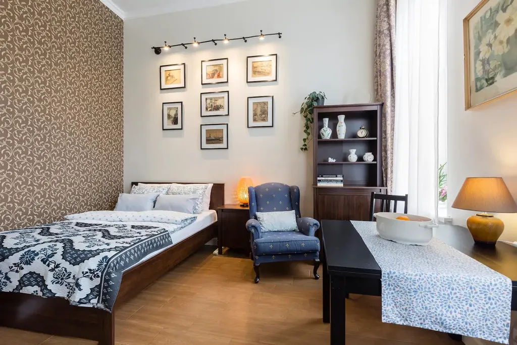 Квартира Квартира Уютная студия в центре Санкт-Петербурга — Санкт-Петербург