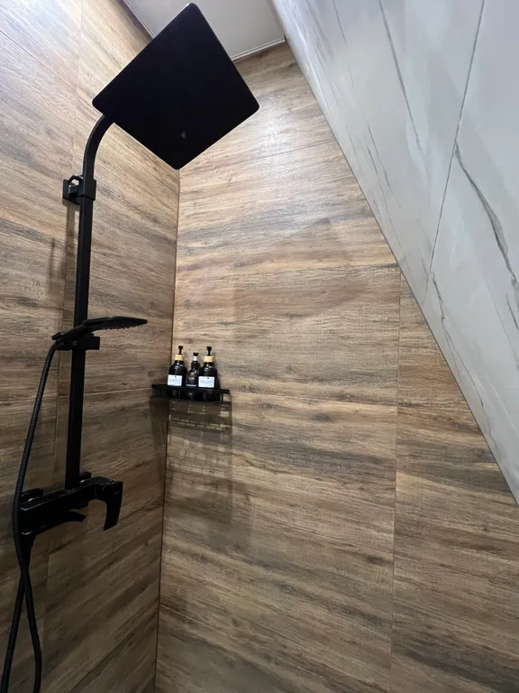 Чудесный домик A-frame с сауной Оливка