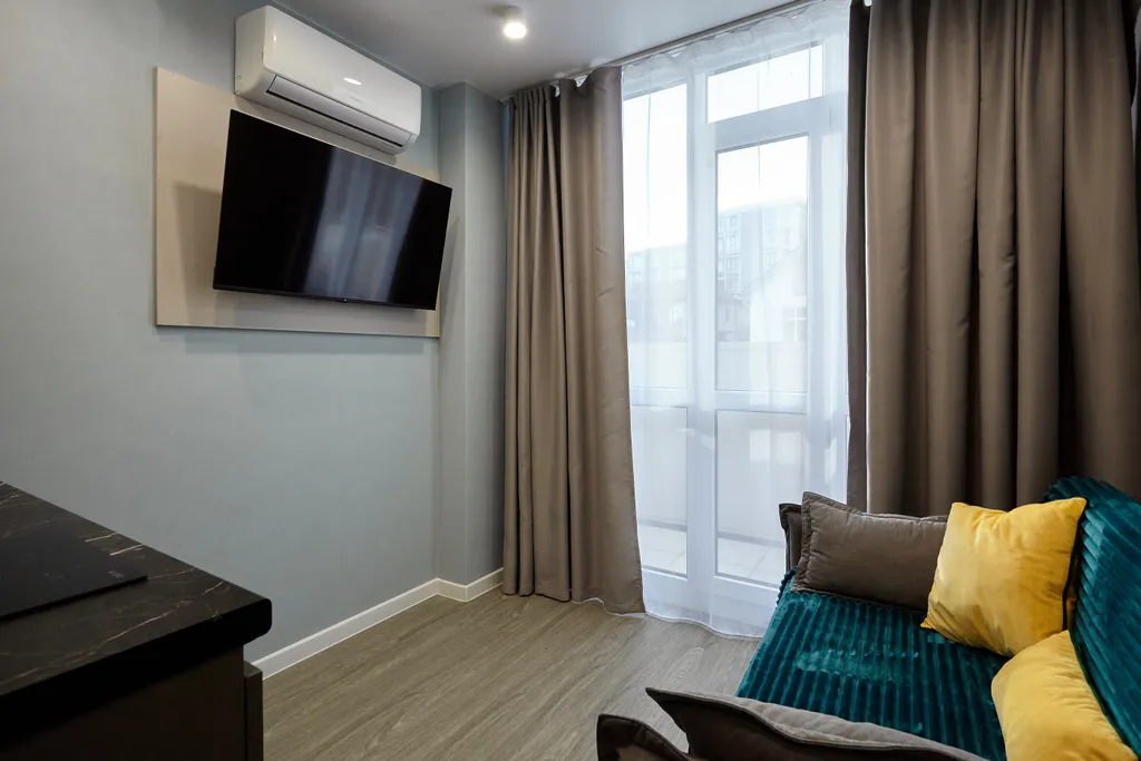 Квартира Апартаменты в ЖК Резидент с балконом — Адлер