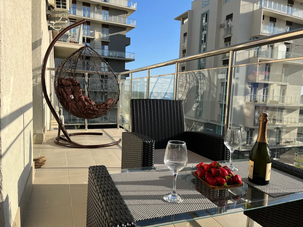 Апартамент в заповеднике с видом на море