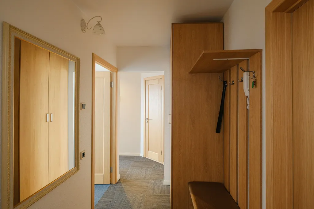 Двухкомнатный апартамент с видом на реку