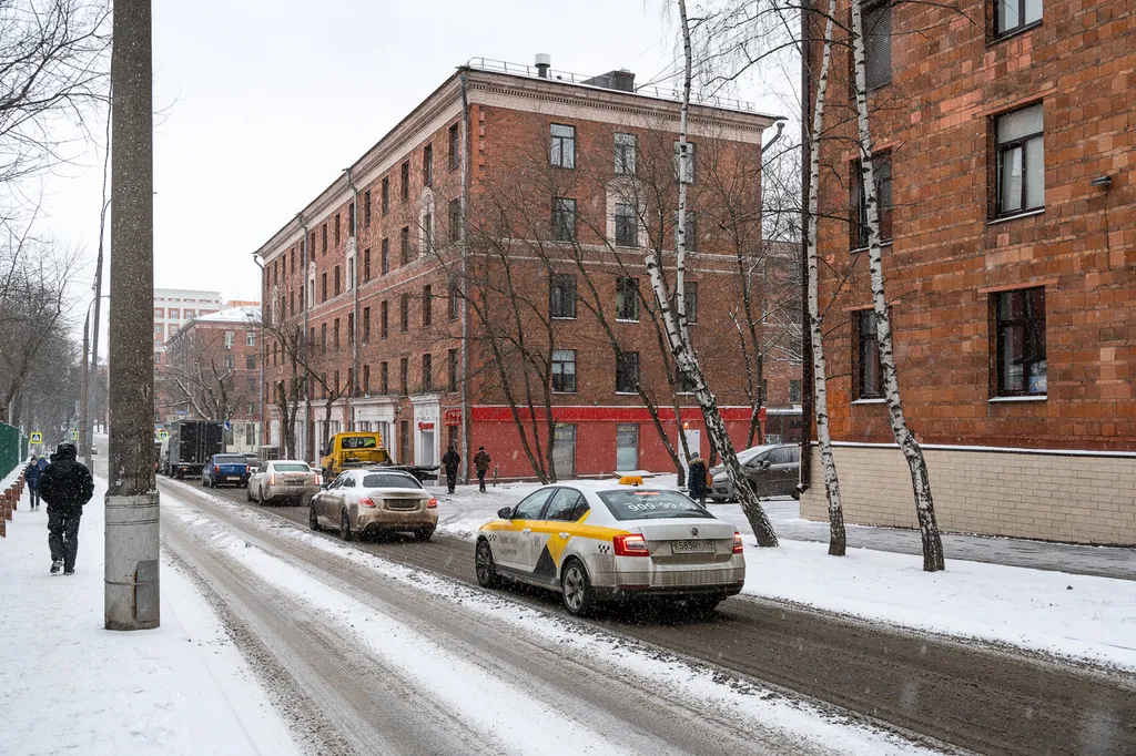 Квартира Квартира Уютная студия с удобной кроватью возле метро Владыкино — Москва