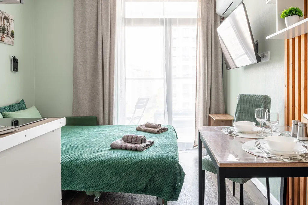 Зеленая студия в ЖК Кислород