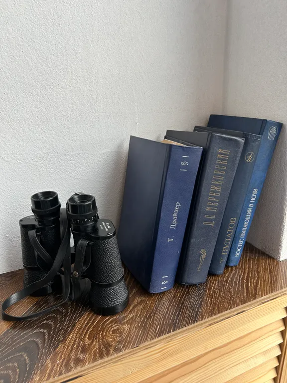 Студия с видом на город