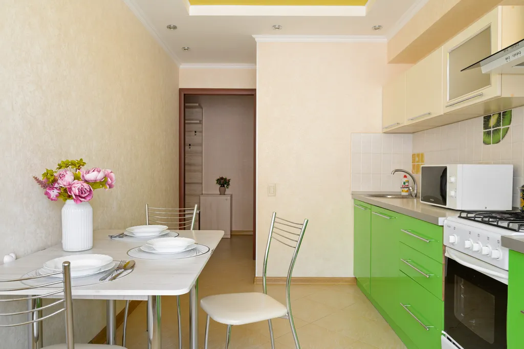 Двухкомнатная квартира с изолированными комнатами в центре