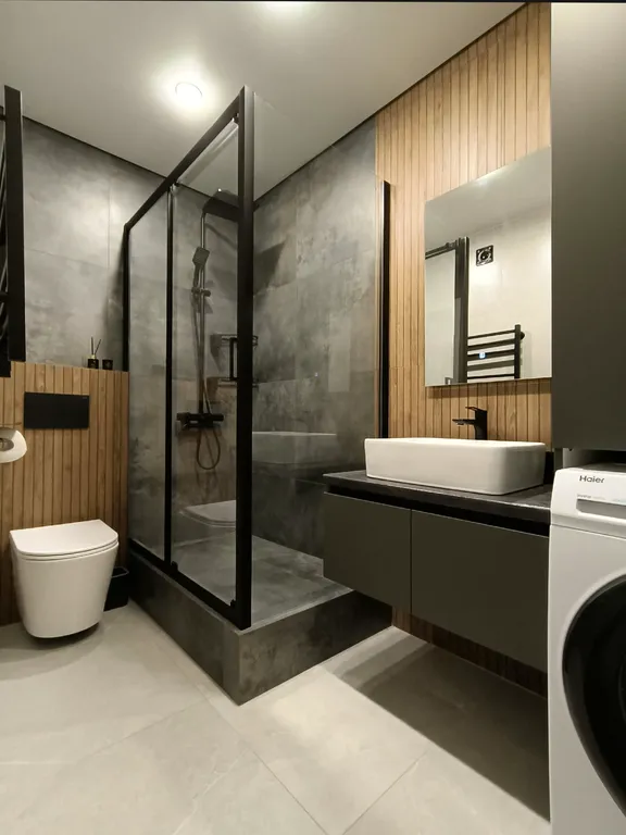 Апартаменты Комфорт хаус, студия с дизайнерским ремонтом