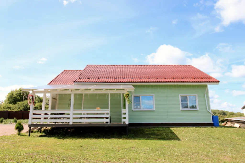 Дом из бруса с сауной