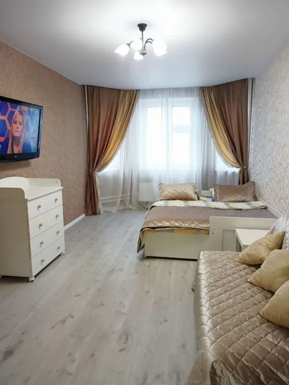 Большая суперкомфортная трёхкомнатная квартира с балконом