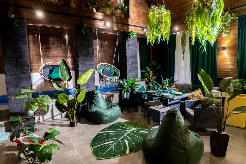 Коттедж Уютный дом с бассейном в лесу — Софрино