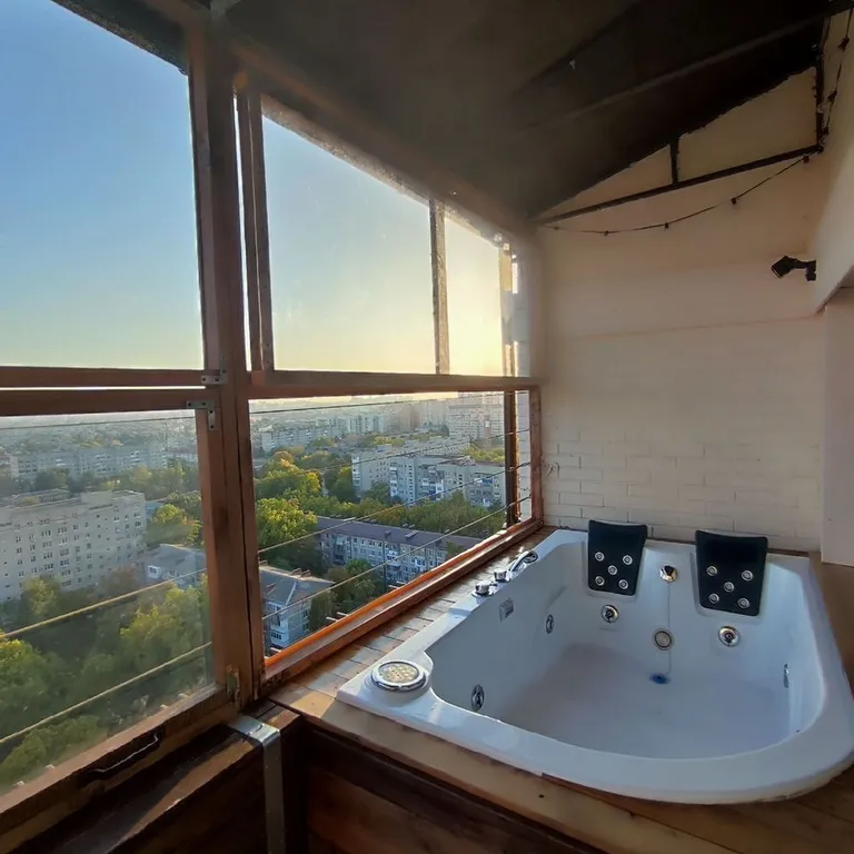 Квартира Квартира Студия с джакузи и террасой — Краснодар