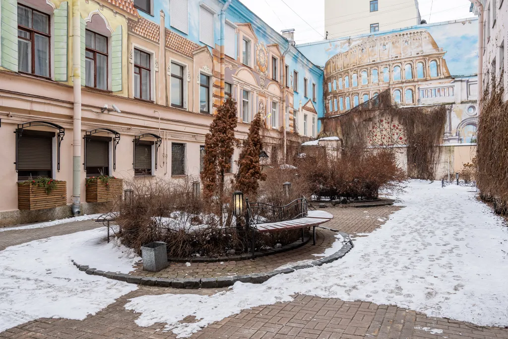 Итальянский дворик