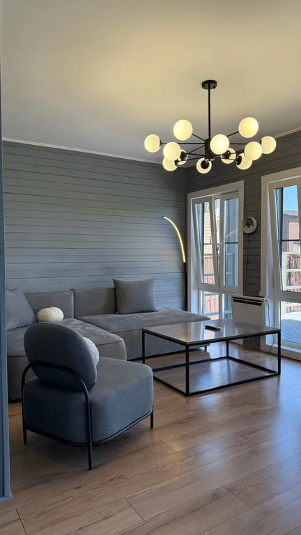 Коттедж Большой семейный дом с панорамными окнами у леса и озера — Семеновское