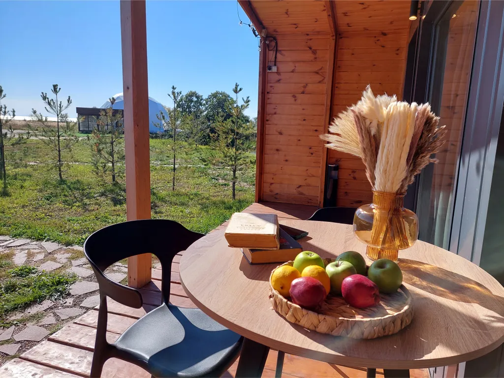 Уютный домик с видом на Камское море