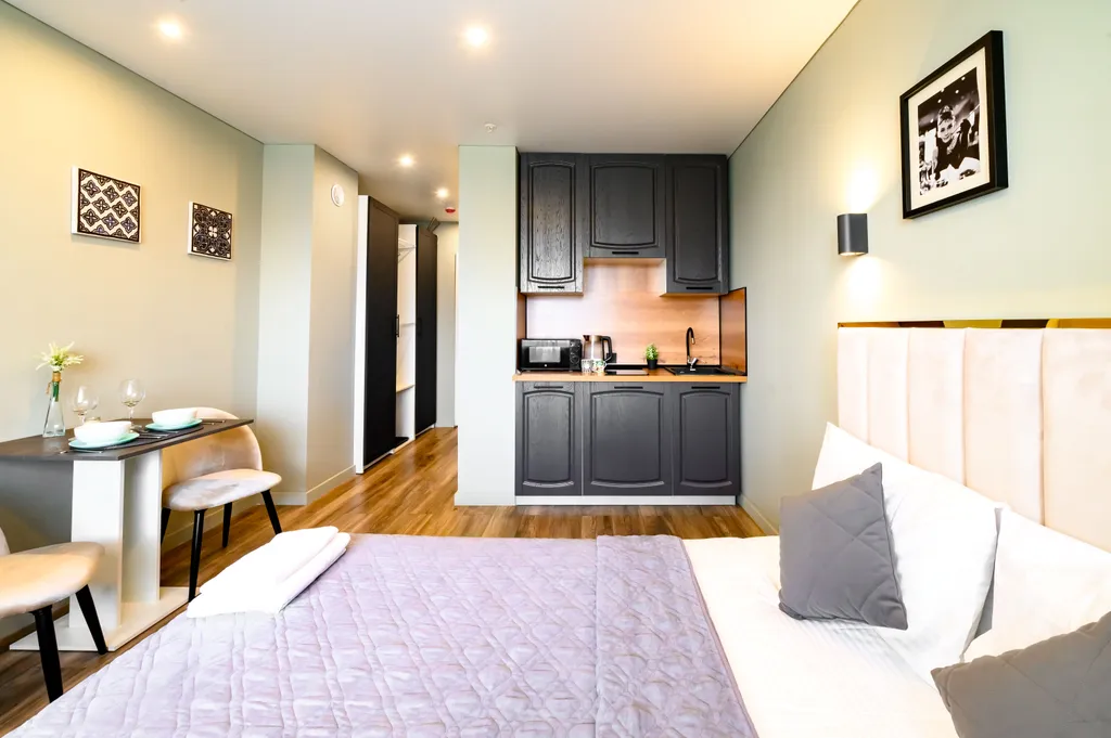 Квартира Квартира Дизайнерская студия у метро — Москва