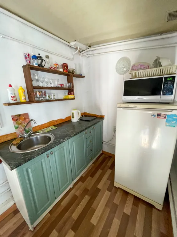 Домик с камином 2-уровневый с кухней у Парка и Цветник