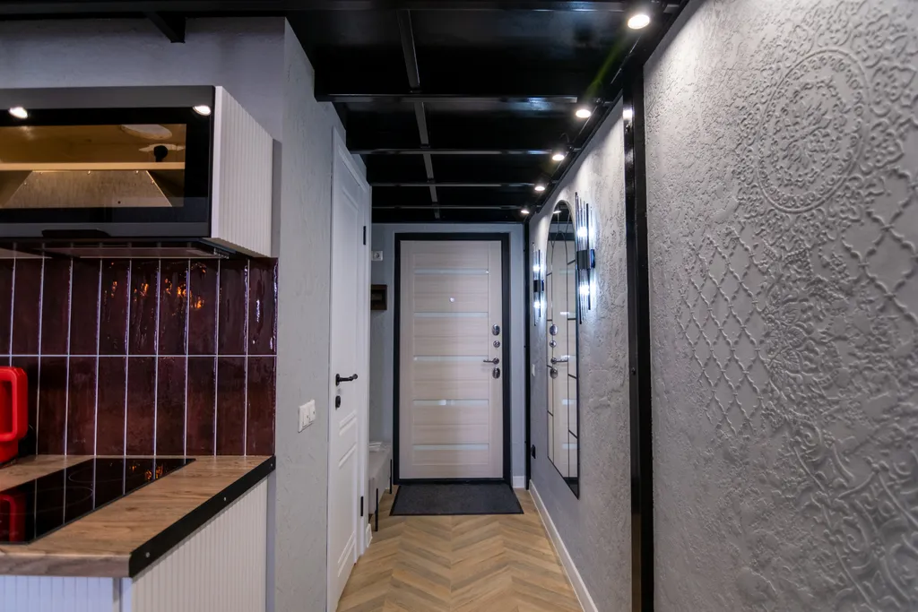 Двухэтажная студия с дизайнерским ремонтом