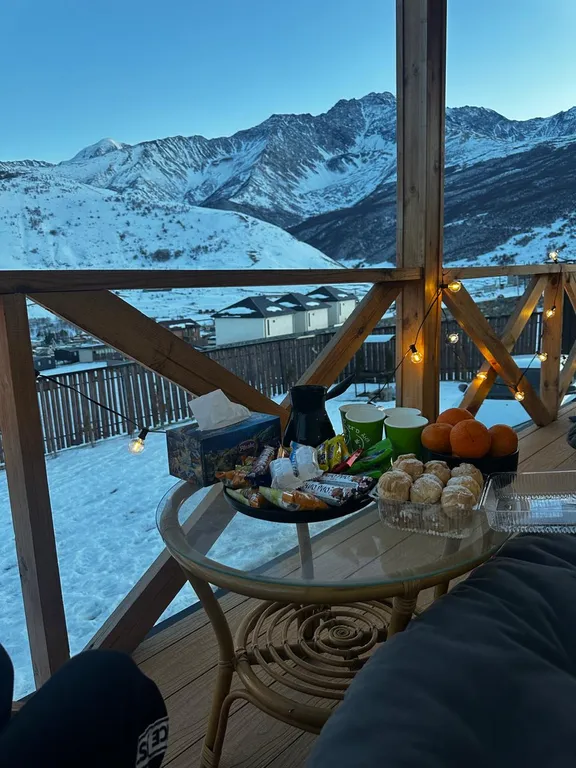 Коттедж с панорамным видом на горы