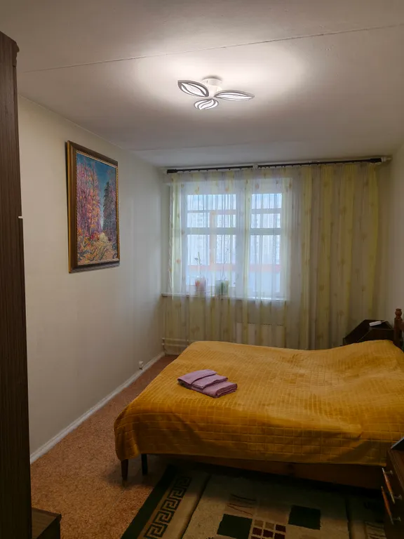 2-комнатная квартира чистая и просторная после ремонта