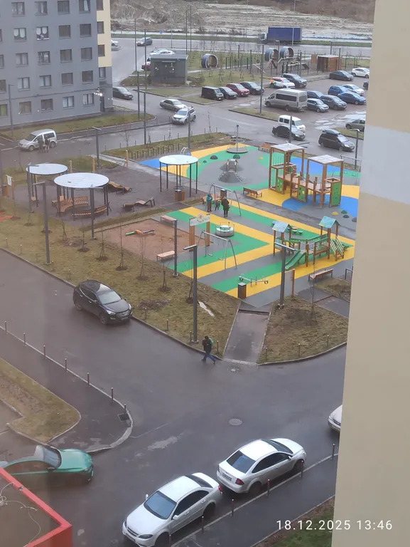 Квартира Квартира Уютная студия в новом ЖК — Санкт-Петербург