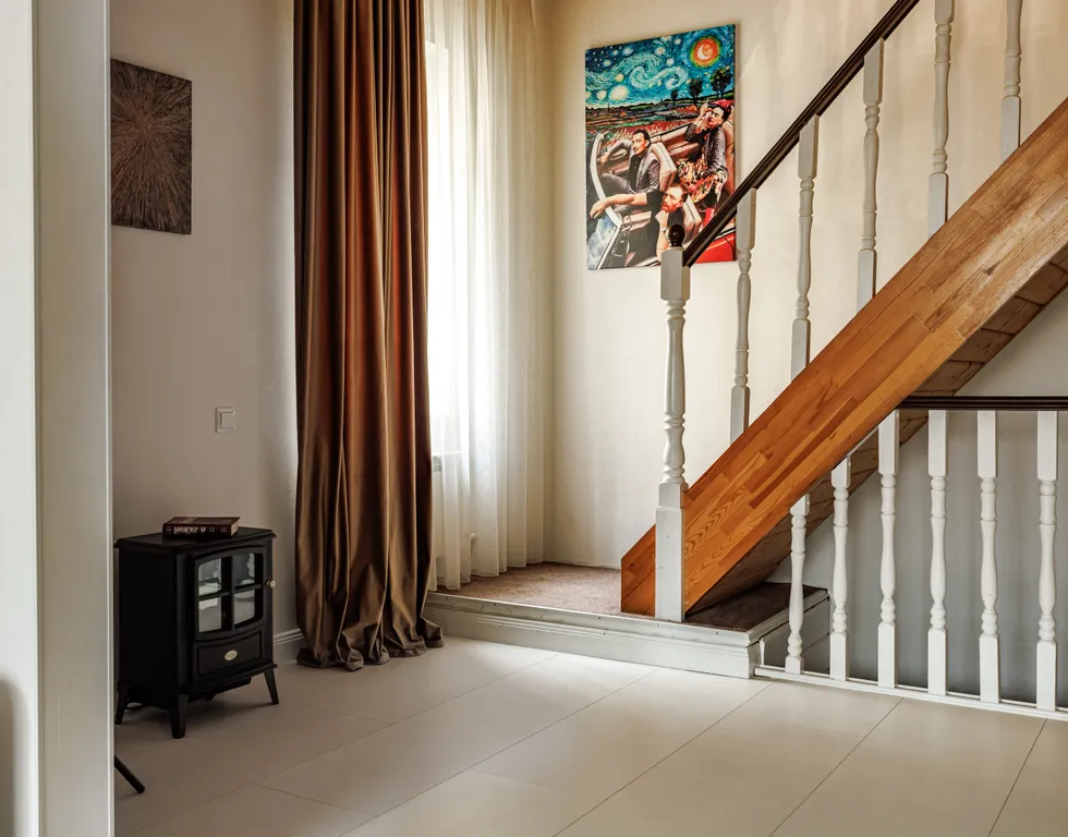 Коттедж в центре города с видом на парк