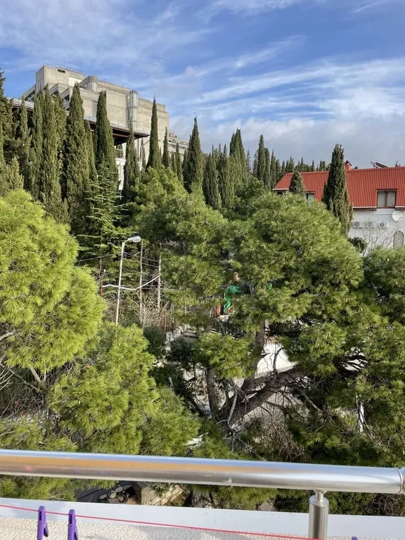 Студия с видом на море и горы