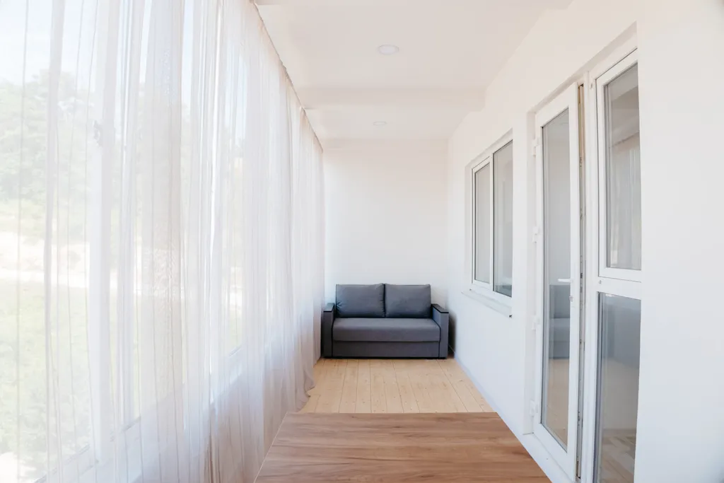 Апартаменты с балконом и лоджией