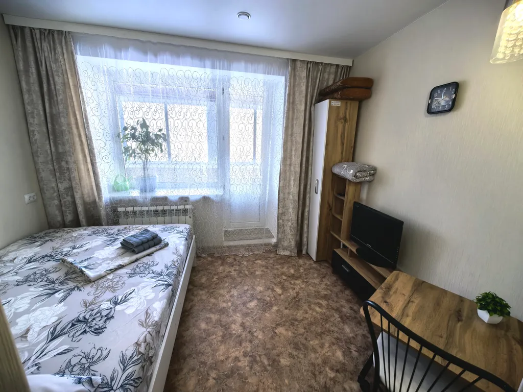 Уютная студия с балконом