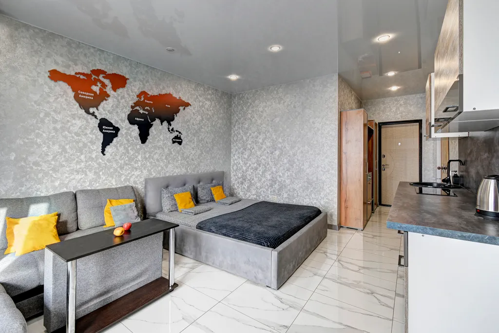 Квартира Квартира Апартамент с кухней, балконом и шикарным видом на море — Адлер