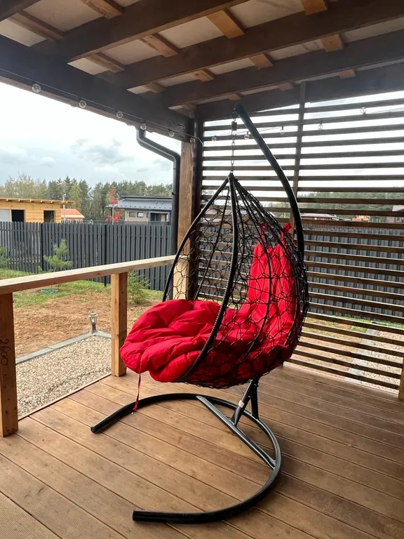 Коттедж Дом с сауной на границе с лесом и озером — Семеновское