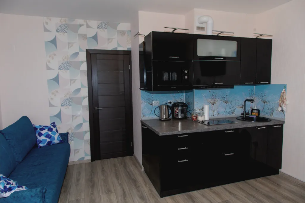 Квартира у метро с кондиционером и джакузи