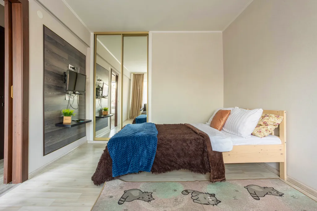 Атмосферная квартира на Маршала Мерецкого — аренда посуточно в Петрозаводск