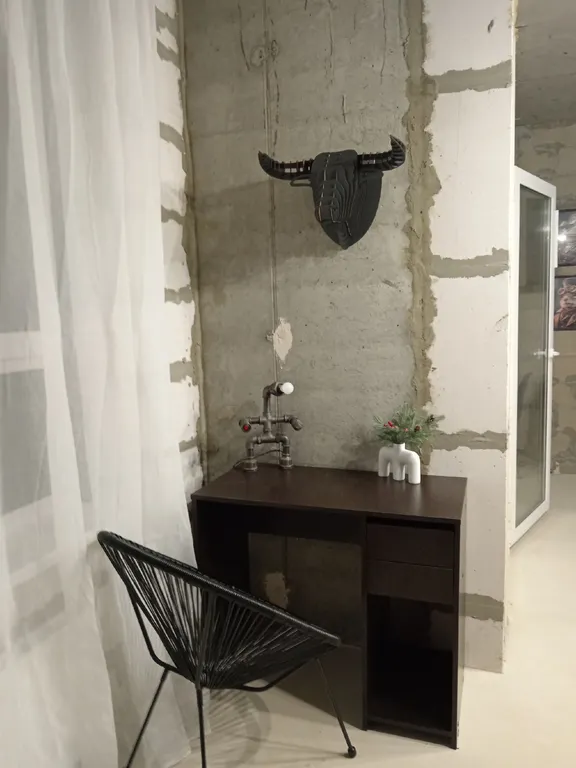 Креативная студия лофт с видом на озеро