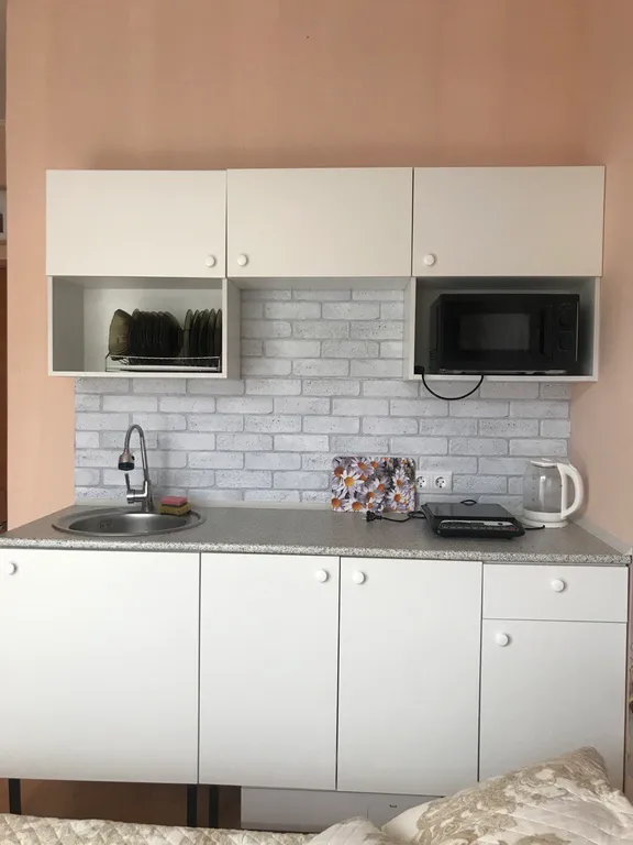 Стильная студия с видом на горы