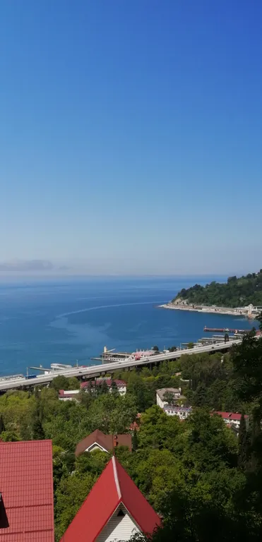 Уютная квартира с потрясающим видом на море — аренда посуточно в Хоста