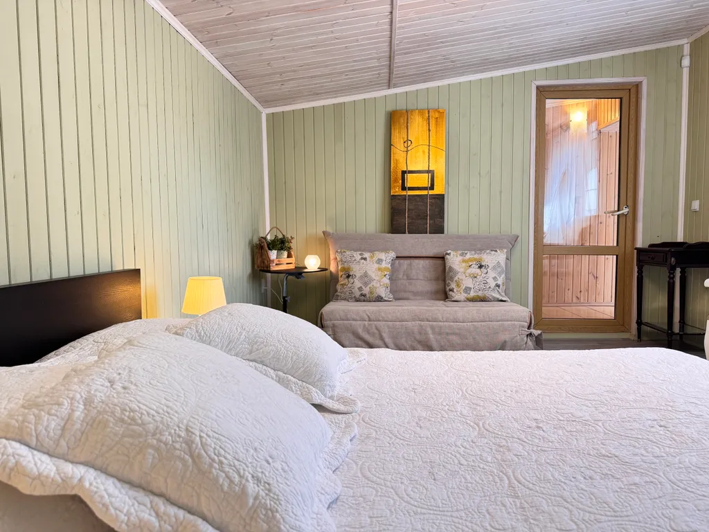 Уютный домик с баней