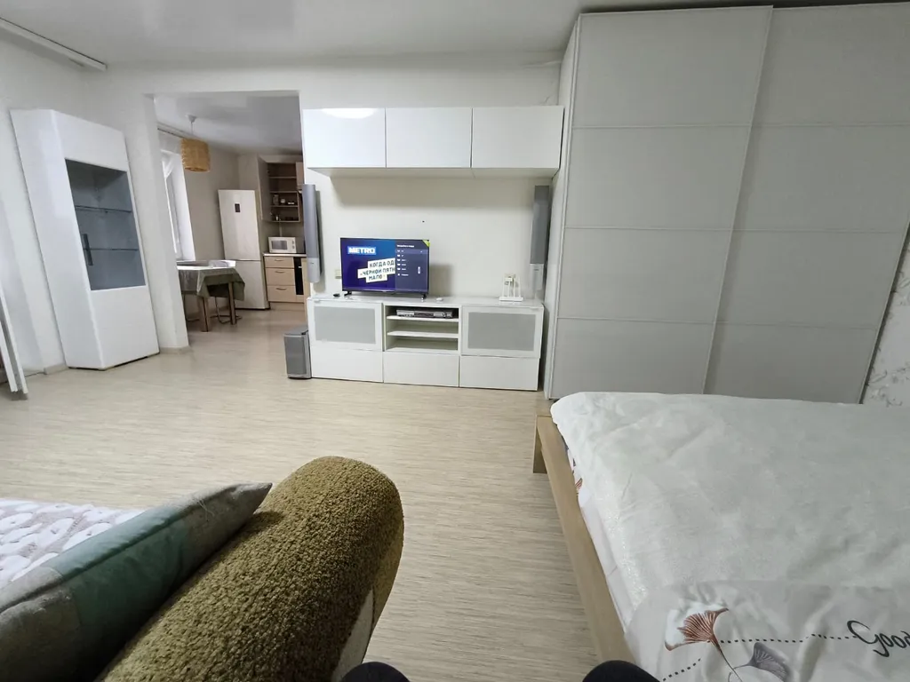 1-комнатная просторная квартира