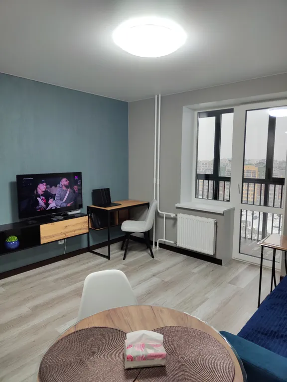 Студия с отличной мебелью и ремонтом