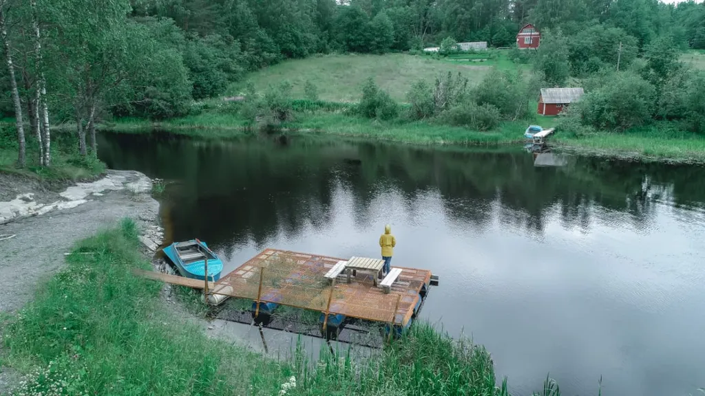 Хутор Медовое на Ладожском озере