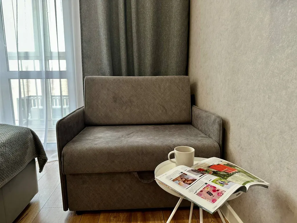 Хорошая квартира с видом на лес в новом доме