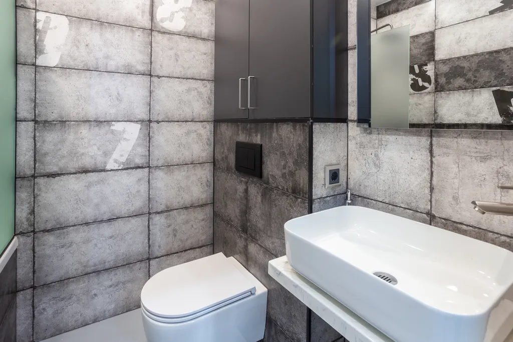 Просторная студия Мятный лён на 31 этаже в шаге от Тинькофф-холл