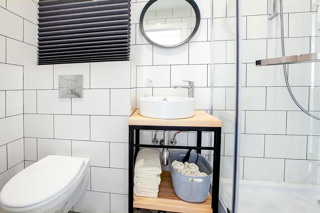 Светлая квартира-студия NINA в скандинавском стиле недалеко от центра