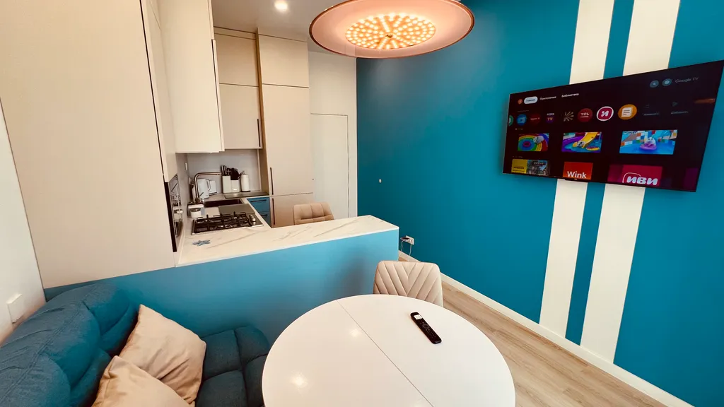 Квартира у моря с новым ремонтом, на первой линии