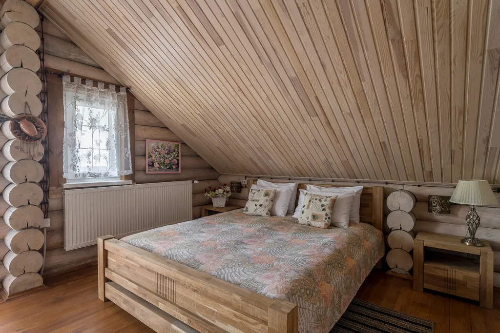 Дом с камином и 3 спальнями в Беловежской пуще, завтрак включен