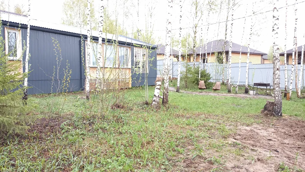 Уютный дом среди берёз и ёлочек