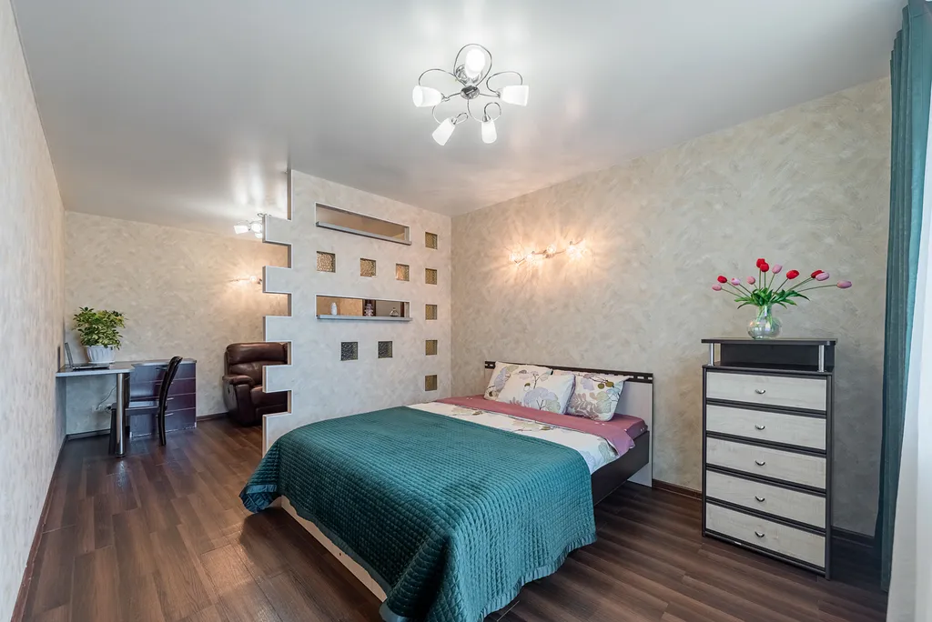 Просторная квартира с отдельной кухней