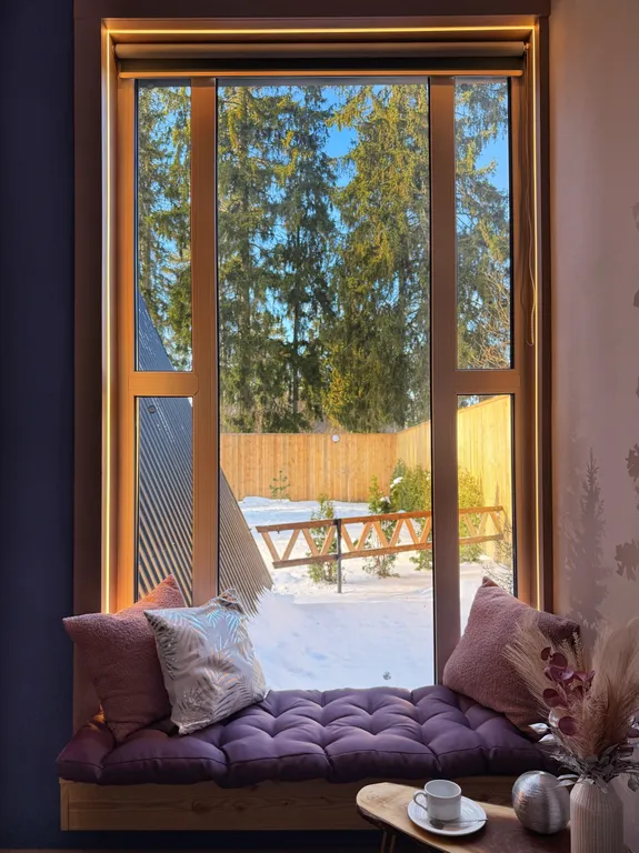 Втерем-ок: атмосферный дом с видом на лес, чан, баня на дровах, очаг