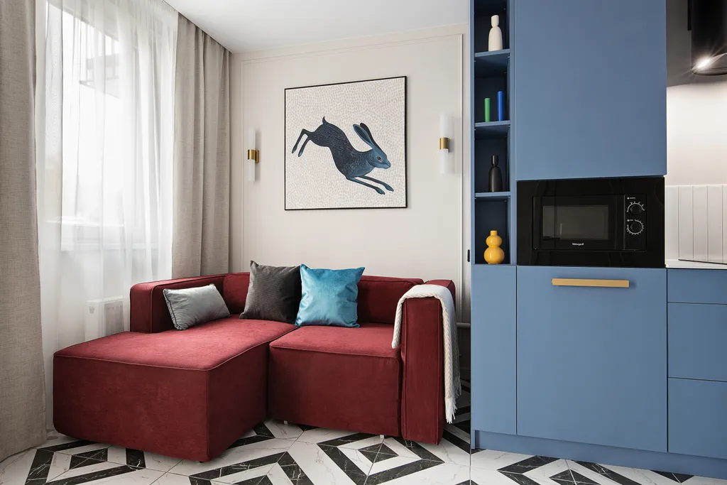 Pavlov "Зазеркалье" | Апартаменты с 1 спальней