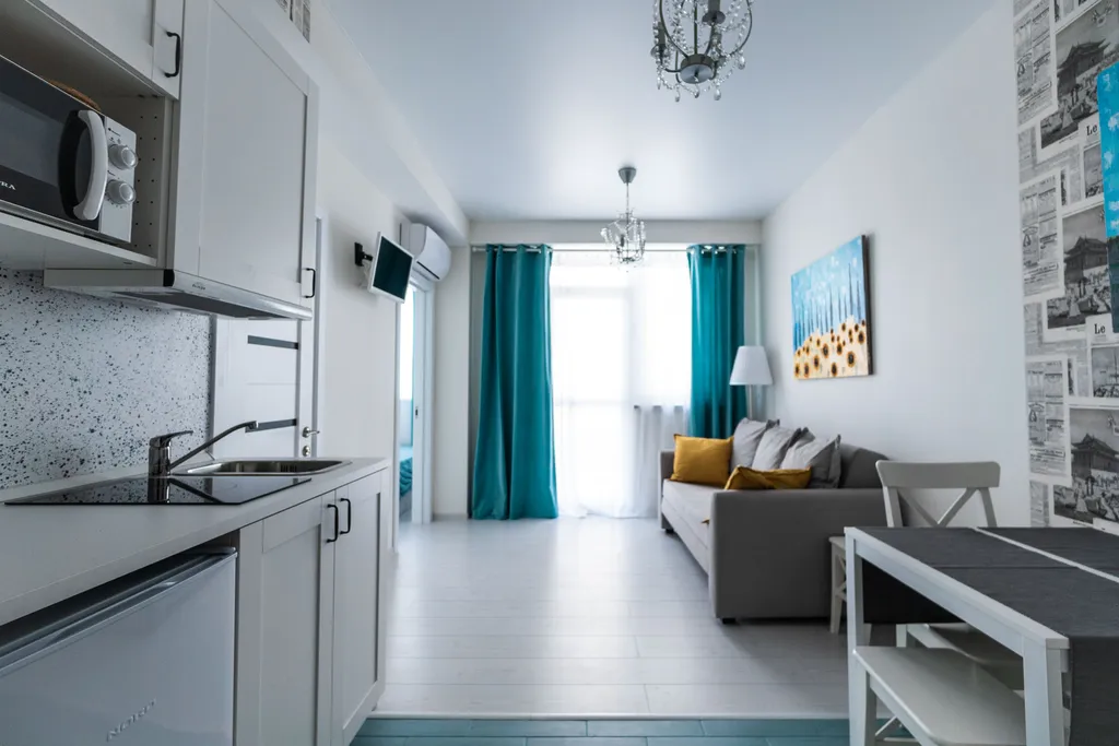 Квартира Квартира 1-к Море апартаментов в центре Сириуса, 10 мин до пляжа — Сириус