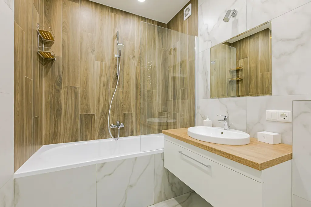 Современная двухкомнатная квартира на 17 этаже