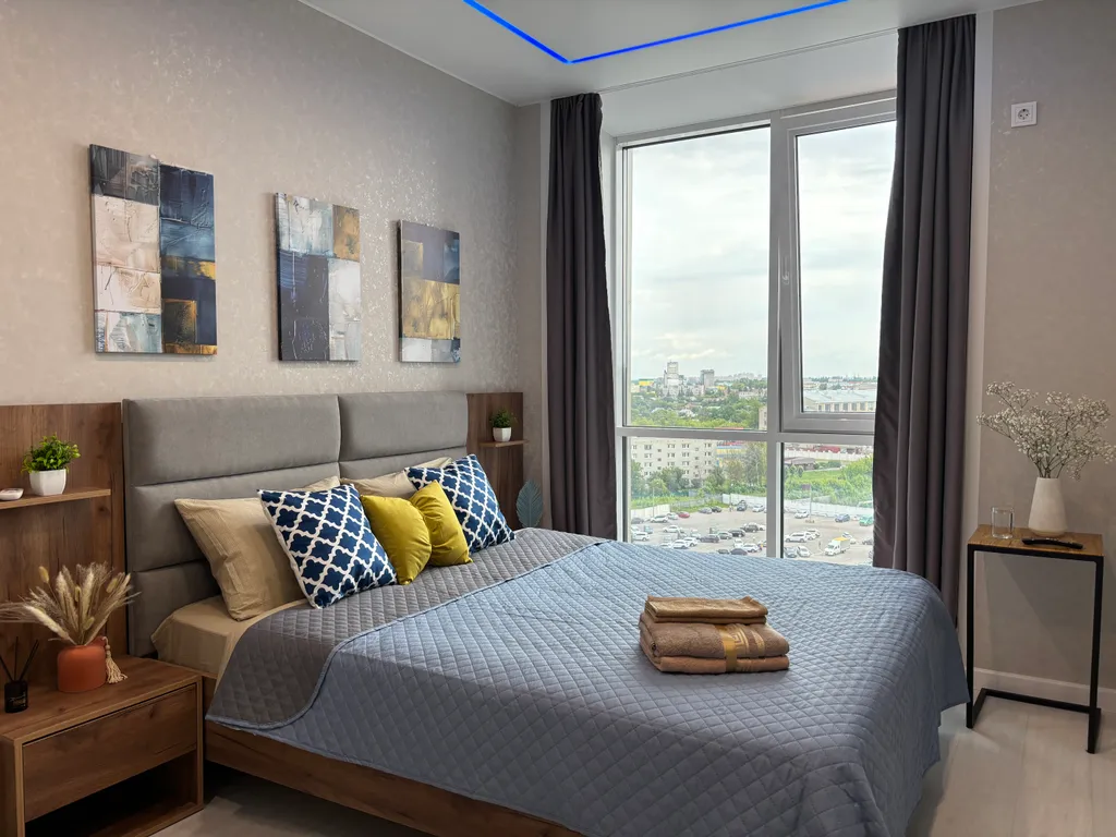 Апартаменты с панорамным видом в центре города